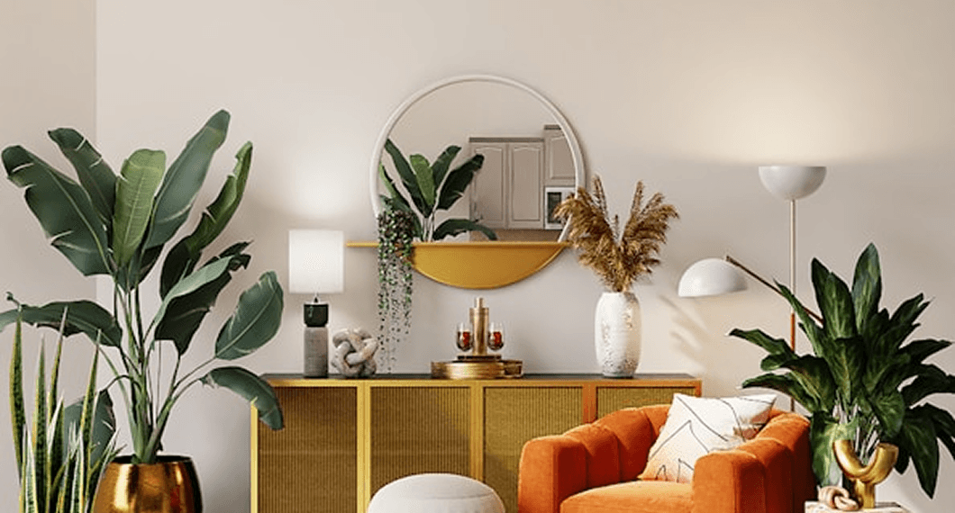 Modern living room interior